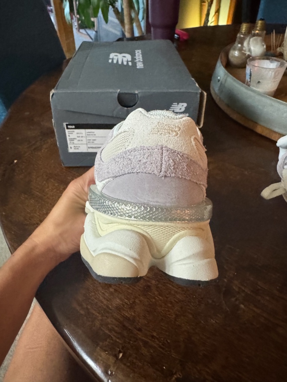 NWB New Balance Woman's 9060 - 7.5 - Picture 6 of 6